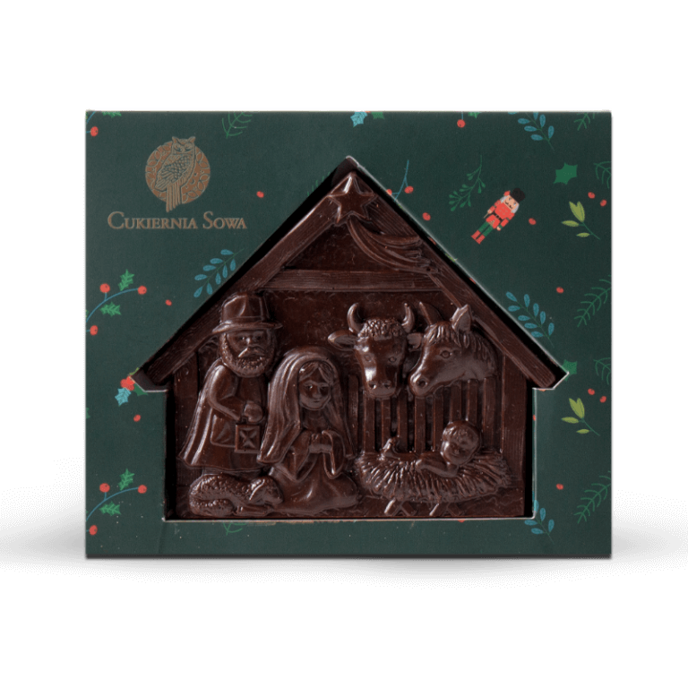 Szopka bożonarodzeniowa z czekolady - Polecamy na święta - Produkty świąteczne - Zdjęcie 1