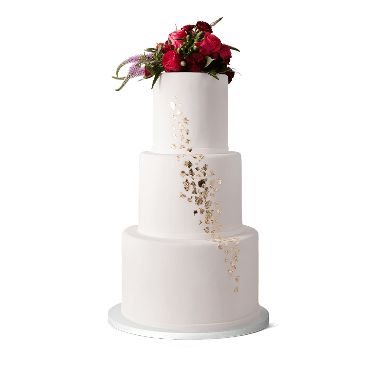 A Touch of Luxury cake - Wedding cakes - Cakes