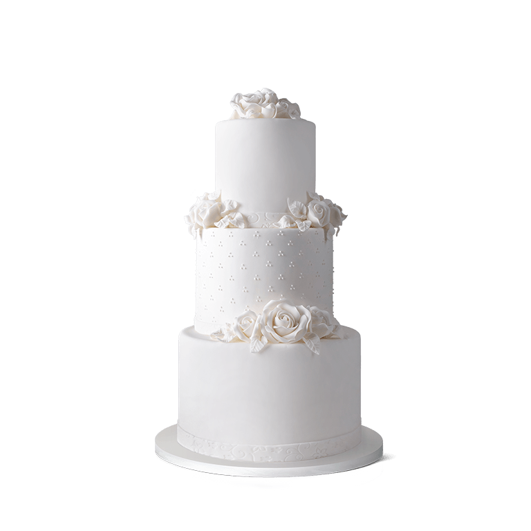 Торт Ангельська троянда - Весільні торти - Торти