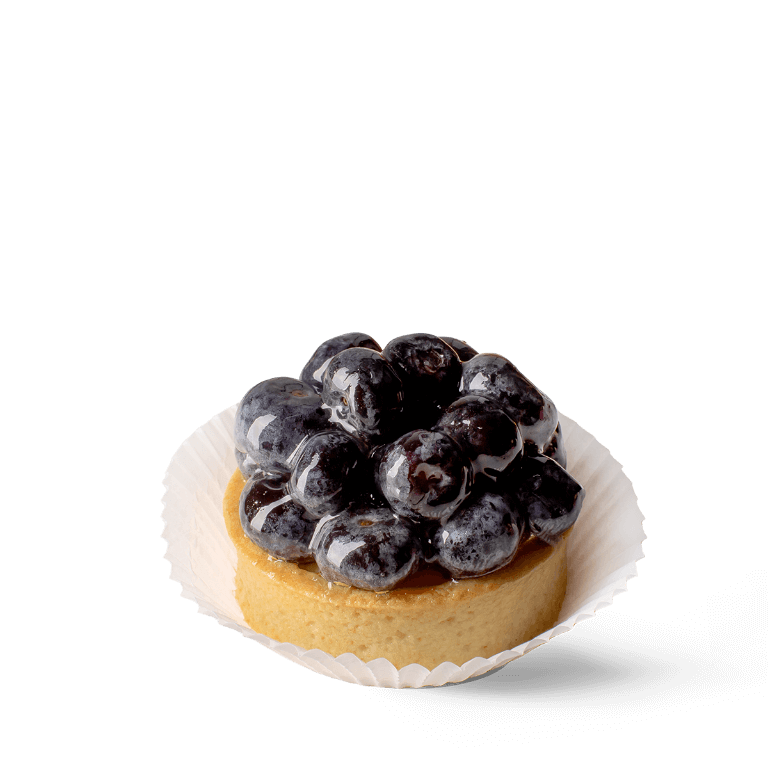 Blueberry banquet cupcake