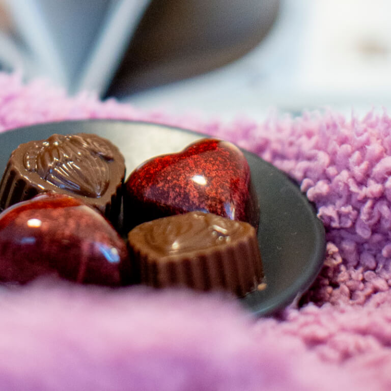 Rose praline - Pralines - Chocolate delicacies - Zdjęcie 5