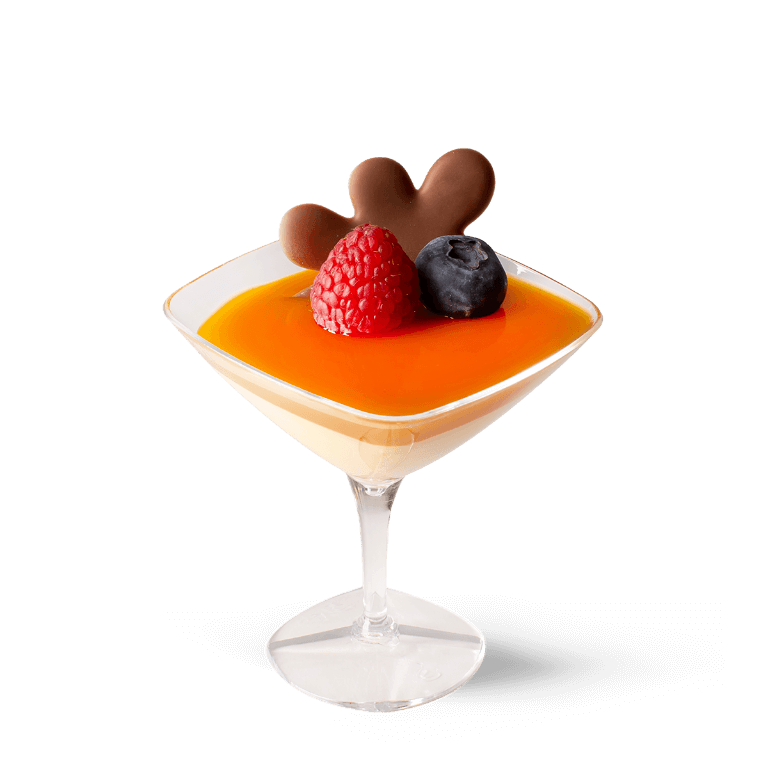 Deser lux mango-marakuja  - Mini desery - Słodki Bufet