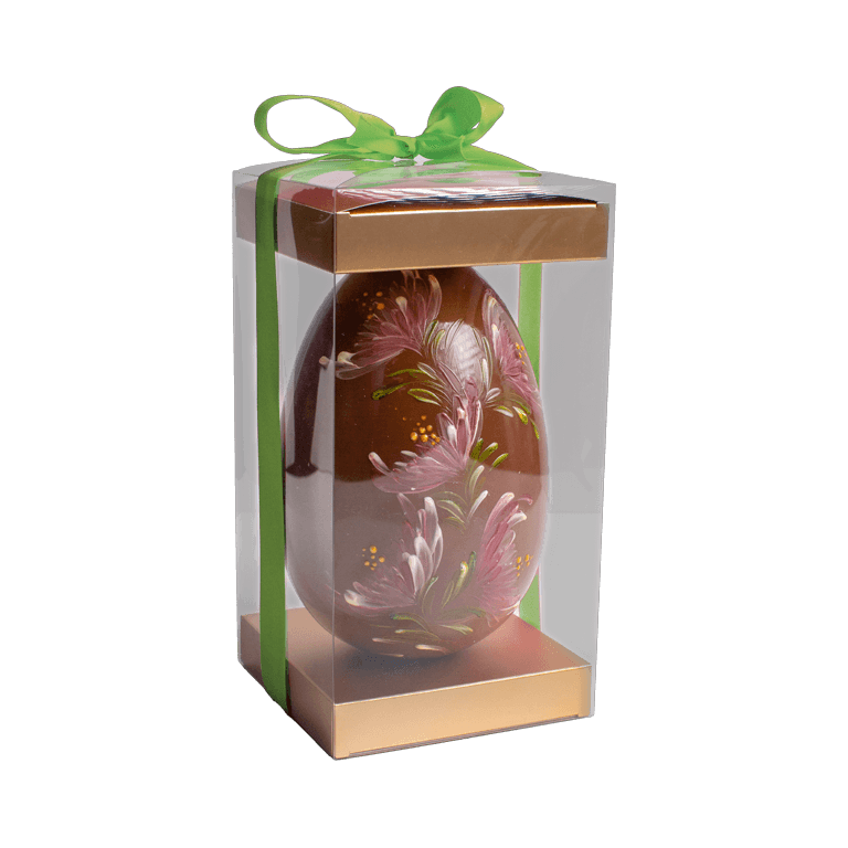 Jajko malowane z czekolady