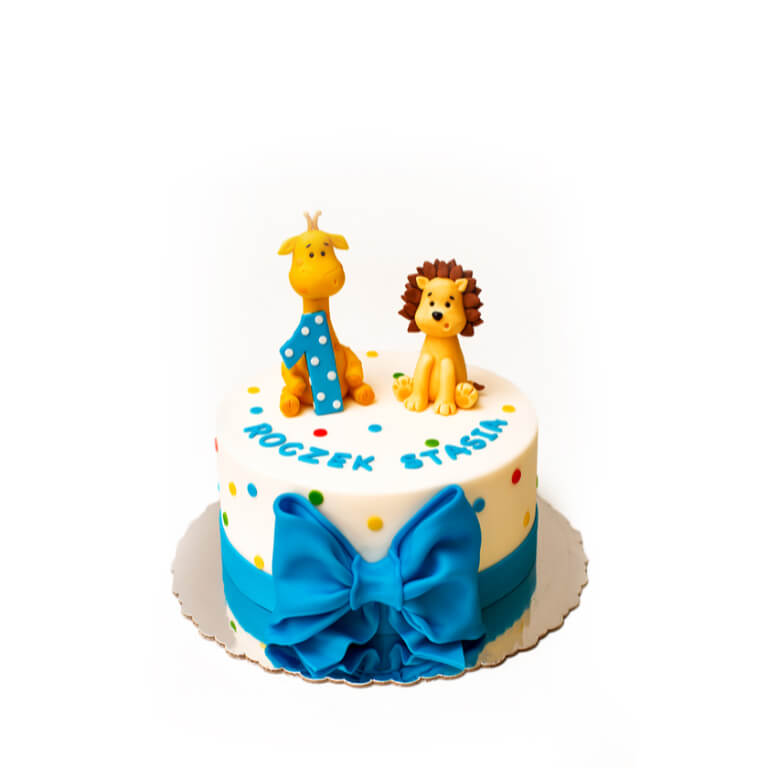 Lion and Giraffe Cake - Extra-decorative cakes - Cakes