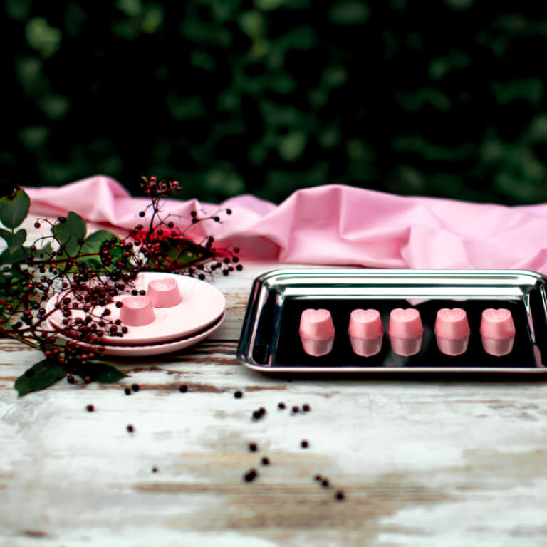 Rose praline - Pralines - Chocolate delicacies - Zdjęcie 6