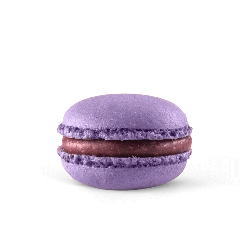 Blackcurrant macaroon