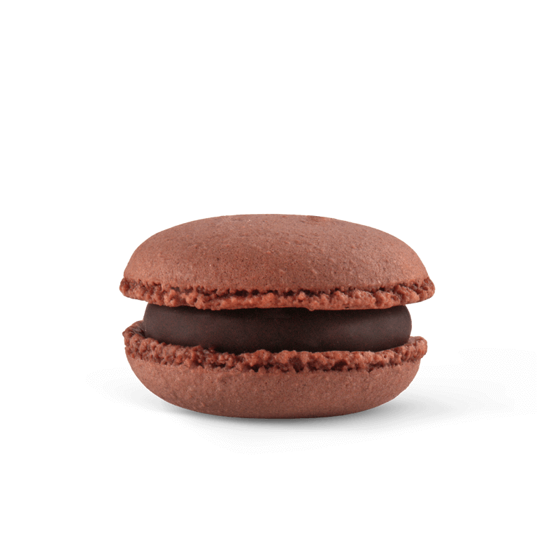 Whisky chocolate macaroon