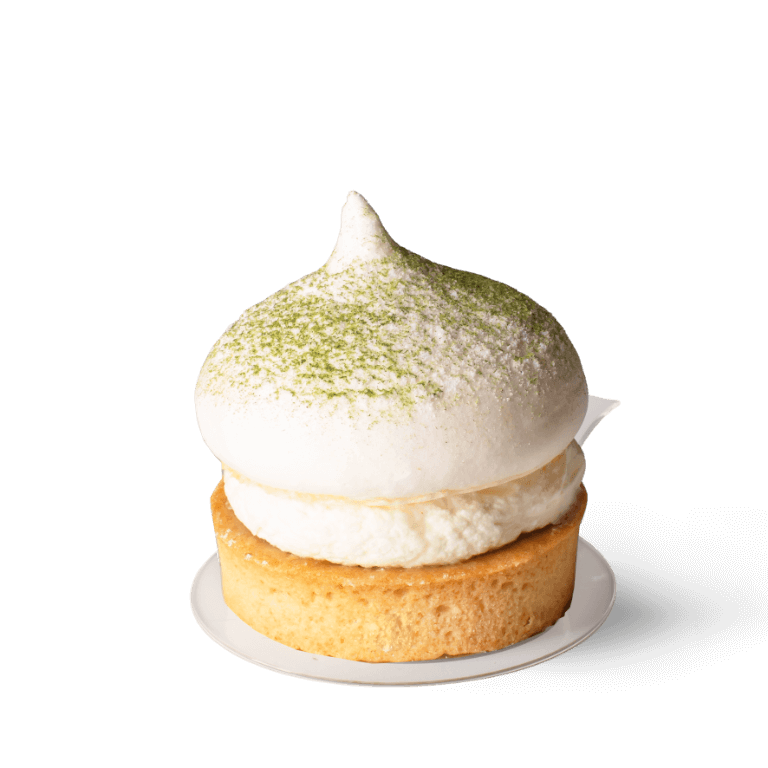 Gooseberry cupcake with meringue