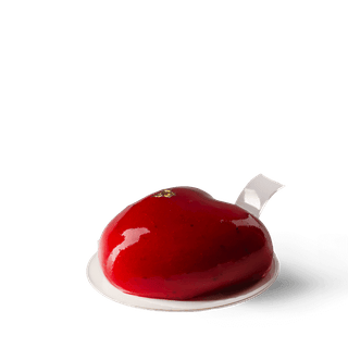 Monoporcja malinowa 