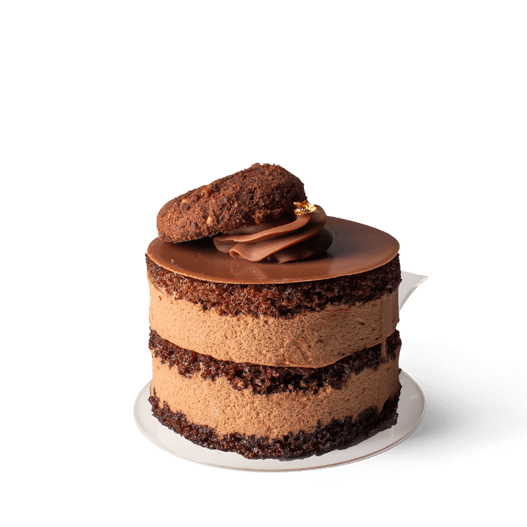 Naked cake mini (czekoladowy) - Mini desery - Słodki Bufet
