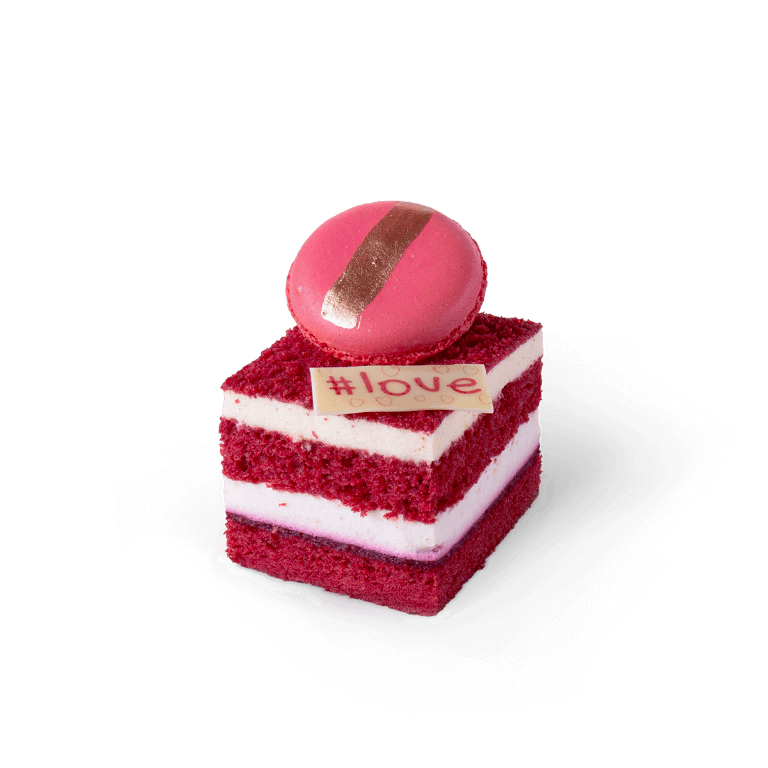 Naked Cake Red Velvet - Specjalnie dla zakochanych - Walentynki