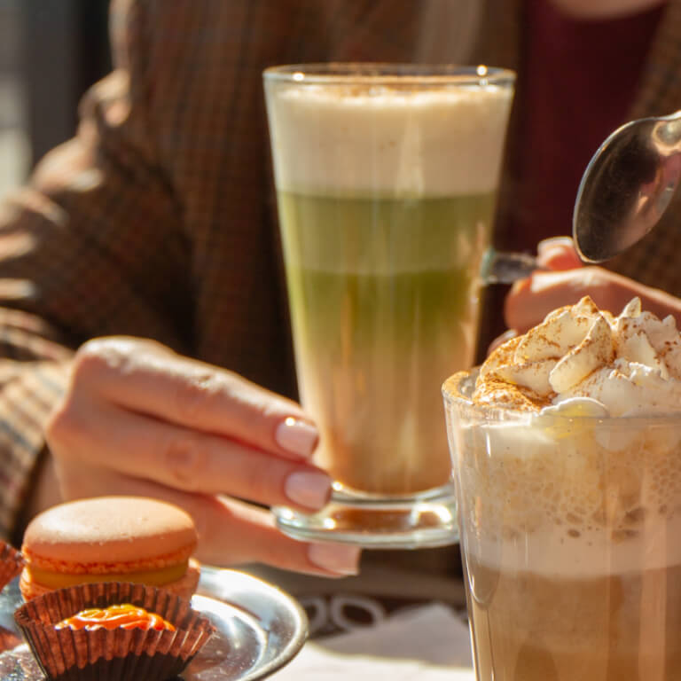 PUMPKIN SPICE MATCHA - Napoje - Napoje - Zdjęcie 2
