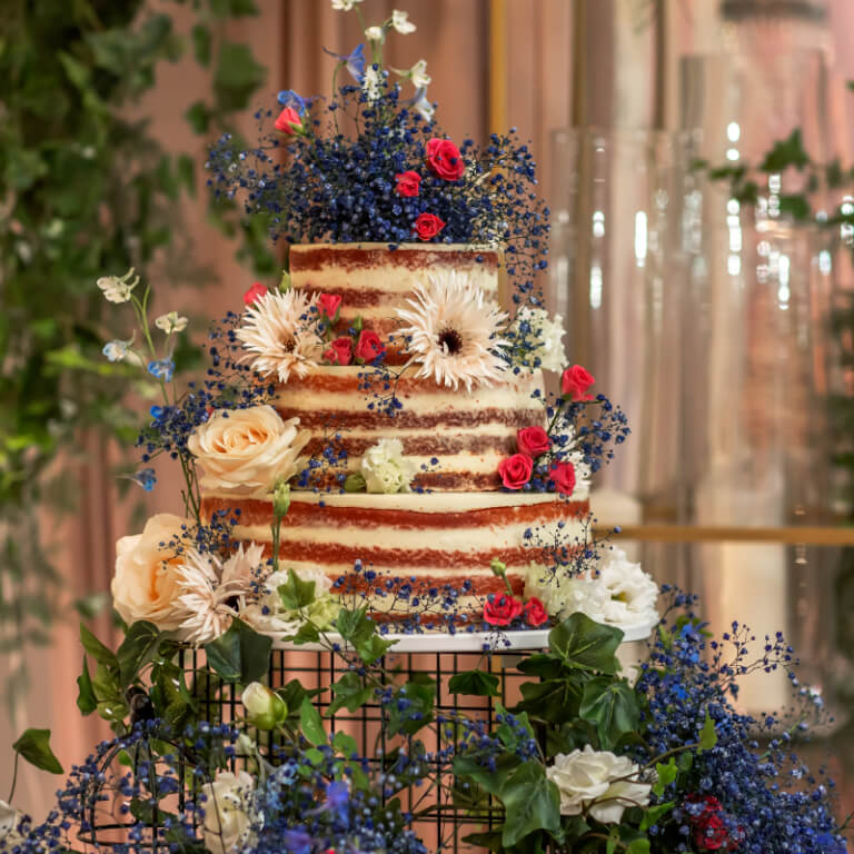 Торт Naked cake - Весільні торти - Торти - Zdjęcie 2