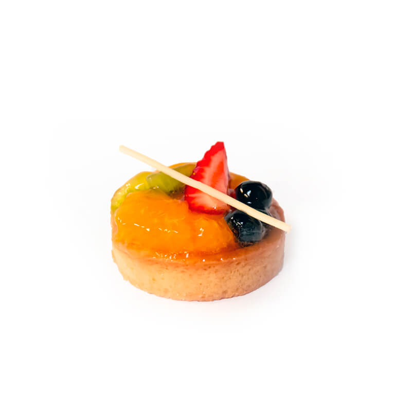 Banquet fruit cupcake