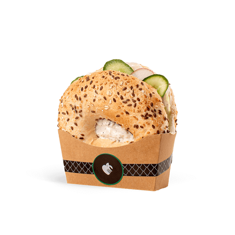 Bagel with grilled chicken - Bagels - Breakfast offer