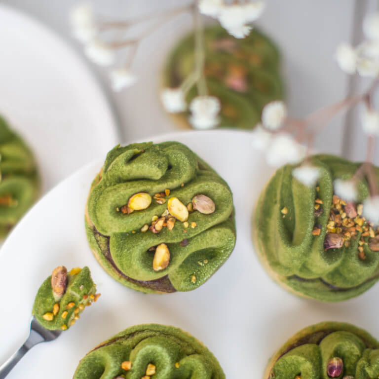 Pistachio Cupcake - Cupcakes - Pastries - Zdjęcie 1