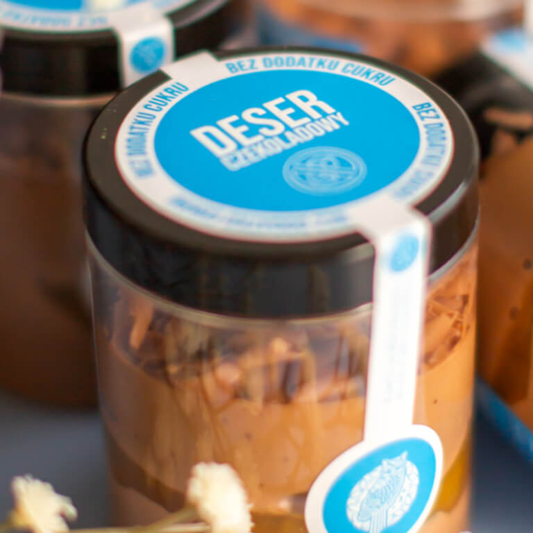Deser czekoladowy  - Desery w słoiku - Ciasta deserowe - Zdjęcie 3