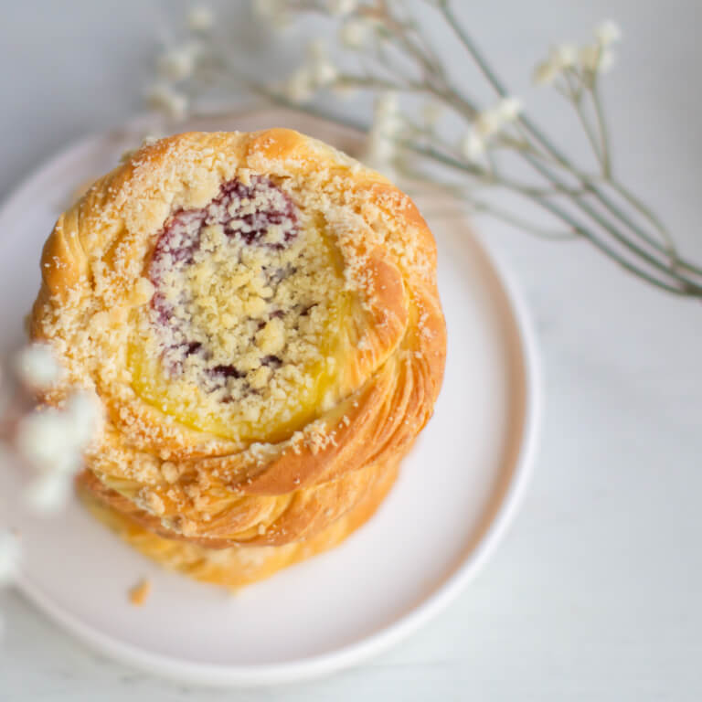 Drożdżówka truskawkowa - Babeczki - Ciastka - Zdjęcie 1