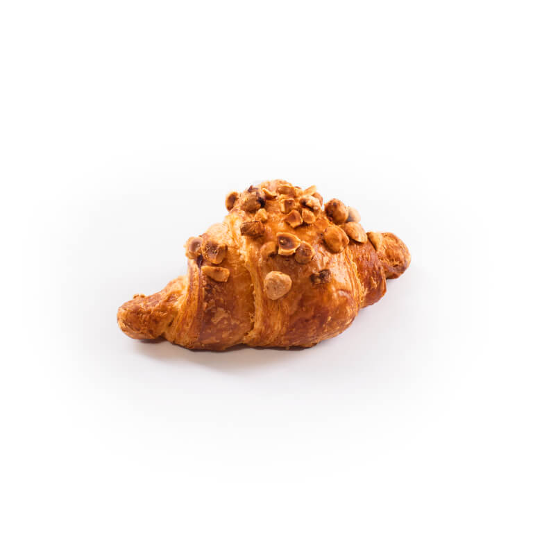 Croissant with nuts