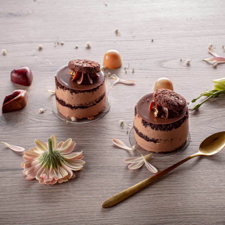 Naked cake mini (czekoladowy) - Mini desery - Słodki Bufet - Zdjęcie 3