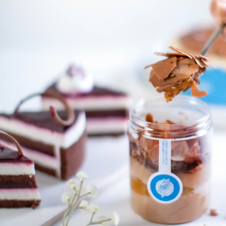 Deser czekoladowy  - Desery w słoiku - Ciasta deserowe - Zdjęcie 3