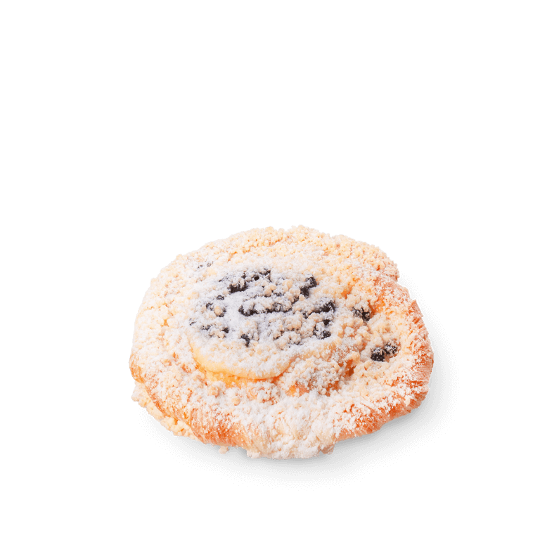 Drożdżówka z jagodami