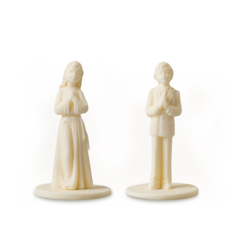 Communion figurines - boy and girl - Communion cakes - Cakes