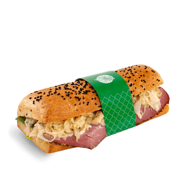 Ciabatta z pastrami - Ciabatty - Sowa lunchowa