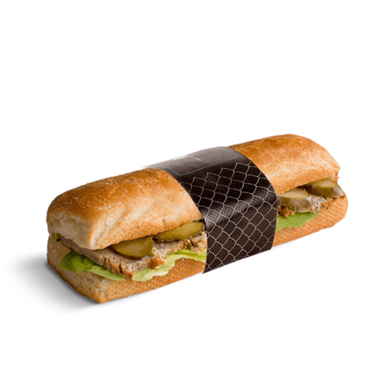 Sandwich with pâté