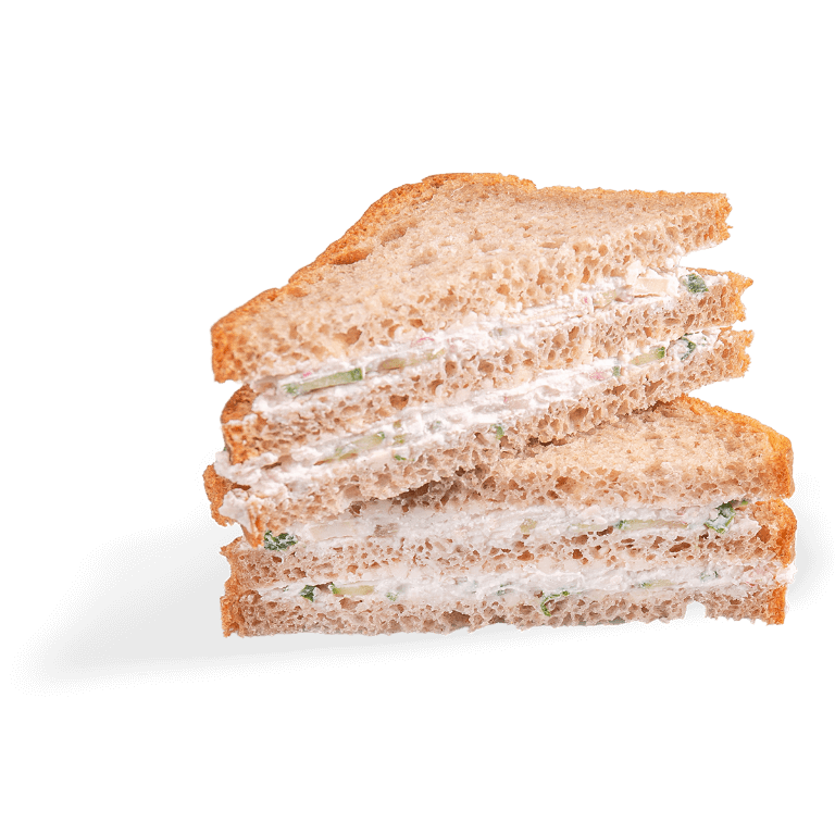 Cottage cheese sandwich