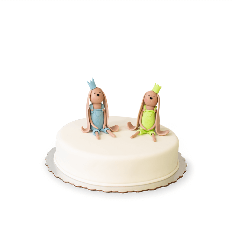 Rabbits Cake - Extra-decorative cakes - Cakes