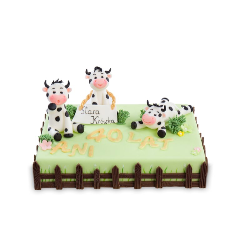 Cow Farm Cake - Extra-decorative cakes - Cakes