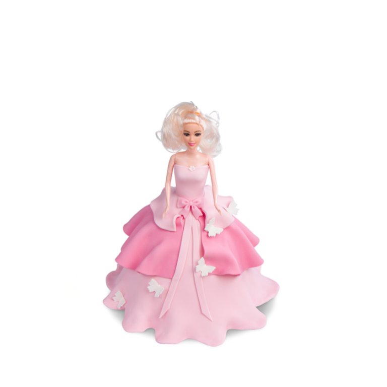 Extra Pink Doll  - Extra-decorative cakes - Cakes