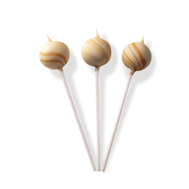 Almond and coconut lollipop