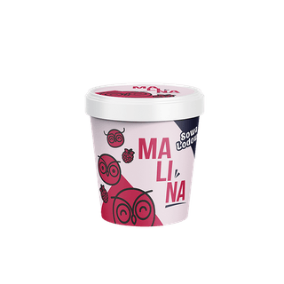 Lody malinowe