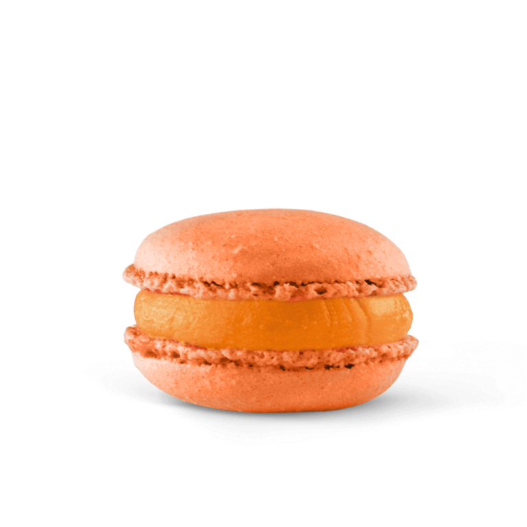 Makaronik pomarańcza - Makaroniki - Ciastka