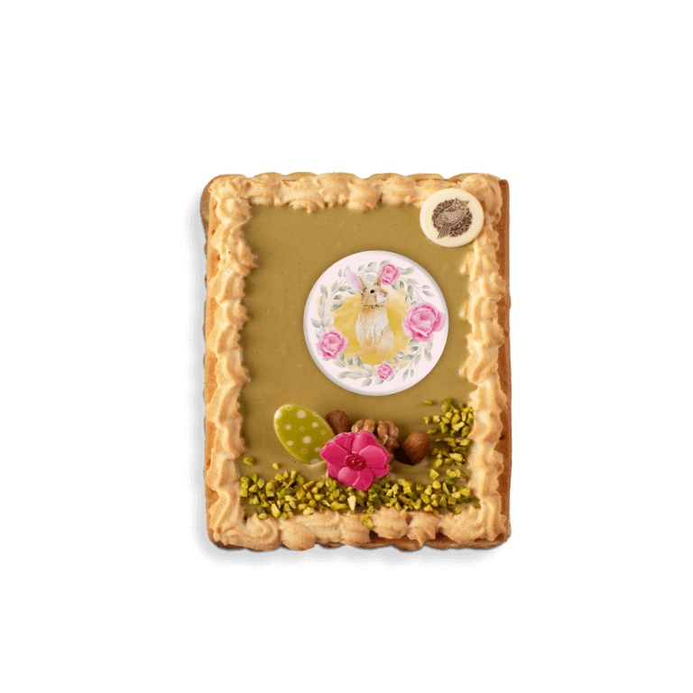 Mazurek Pistacjowy - Babki - Ciasta pieczone