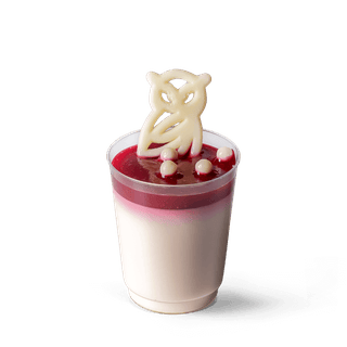 Mini deser panna cotta 