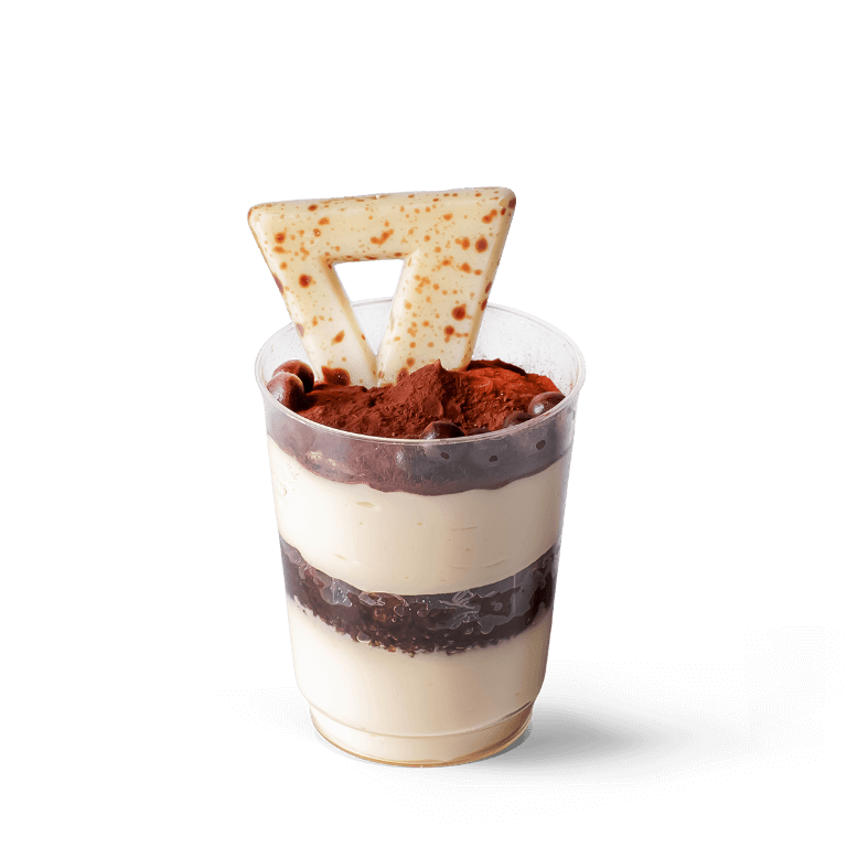 Mini tiramisu dessert