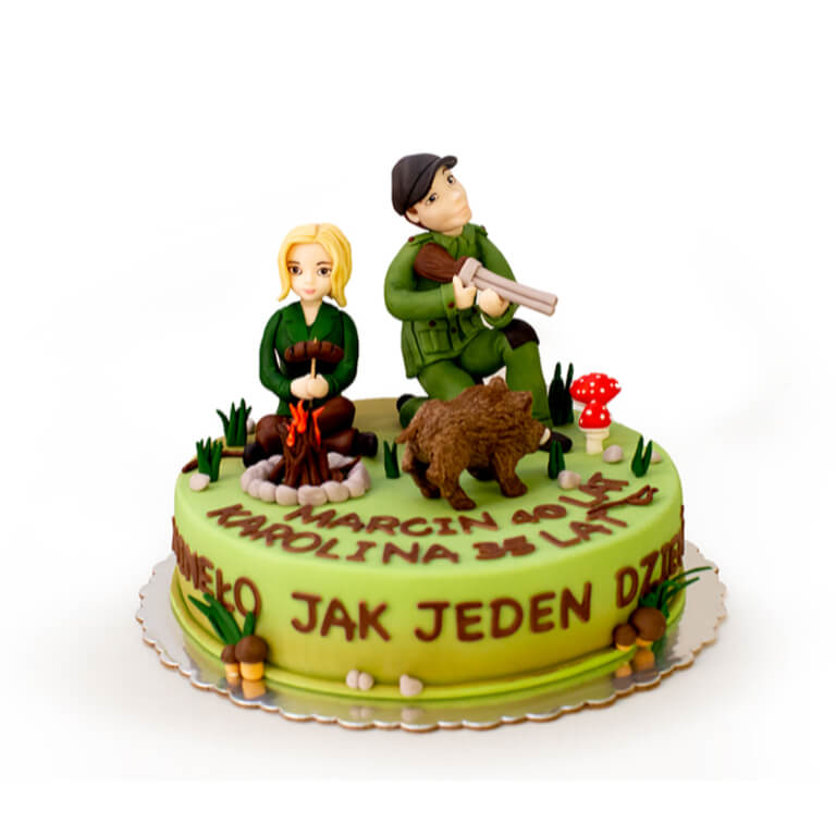 Hunters Cake - Extra-decorative cakes - Cakes