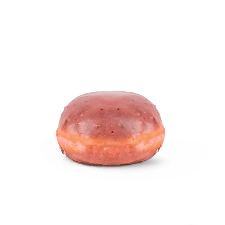 Pączek z nadzieniem truskawkowym - Ciastka sztukowe - Ciastka