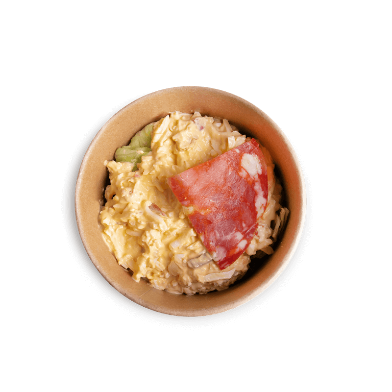 Яєчна паста з салямі - Пасти - Обідня «Сова»