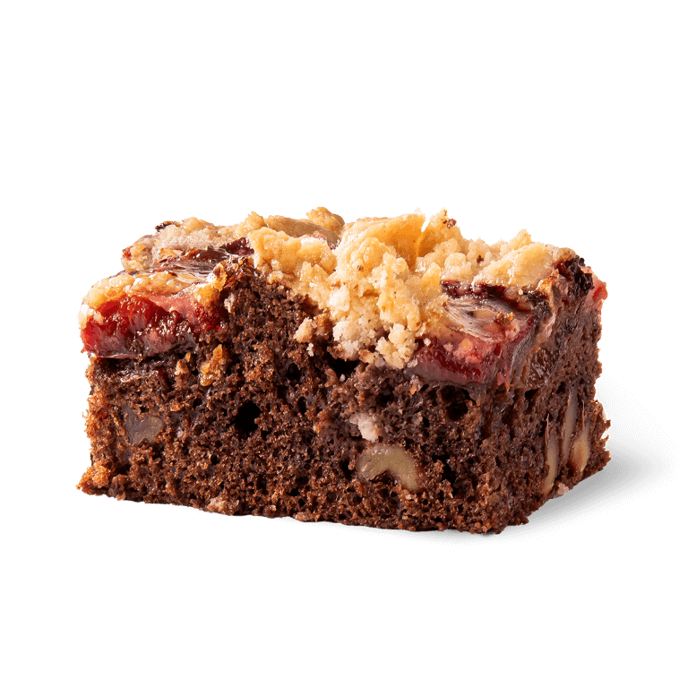 Шоколадно-сливовий пиріг - Пироги - Випечені тістечка