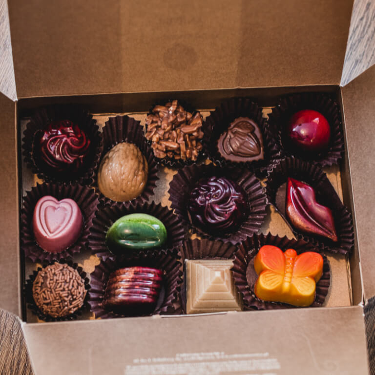 Orange praline - Pralines - Chocolate delicacies - Zdjęcie 1