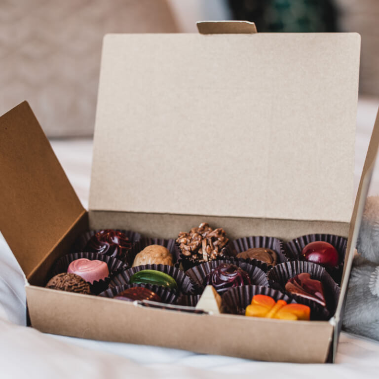 Orange praline - Pralines - Chocolate delicacies - Zdjęcie 2