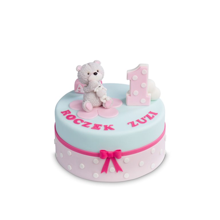 First Birthday of Zuzia Cake - Extra-decorative cakes - Cakes
