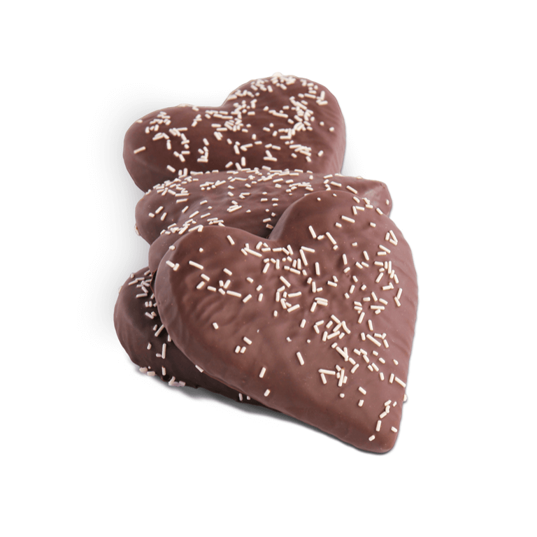 Serca w czekoladzie