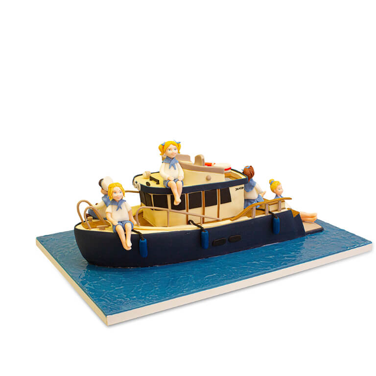 Yacht Cake - Extra-decorative cakes - Cakes