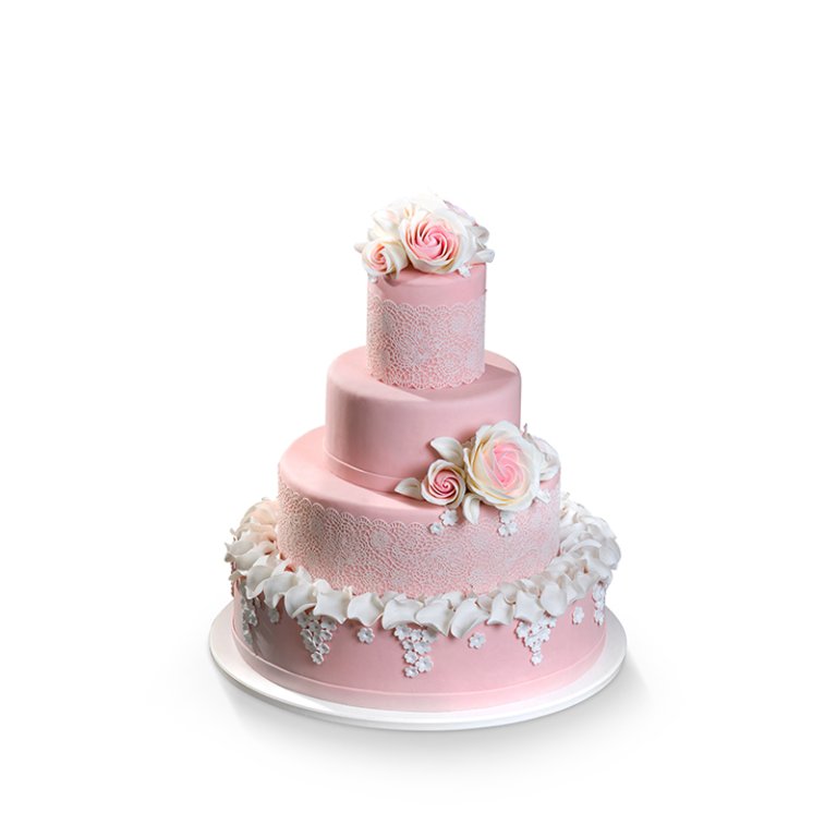 Subtle Lace cake - Wedding cakes - Cakes
