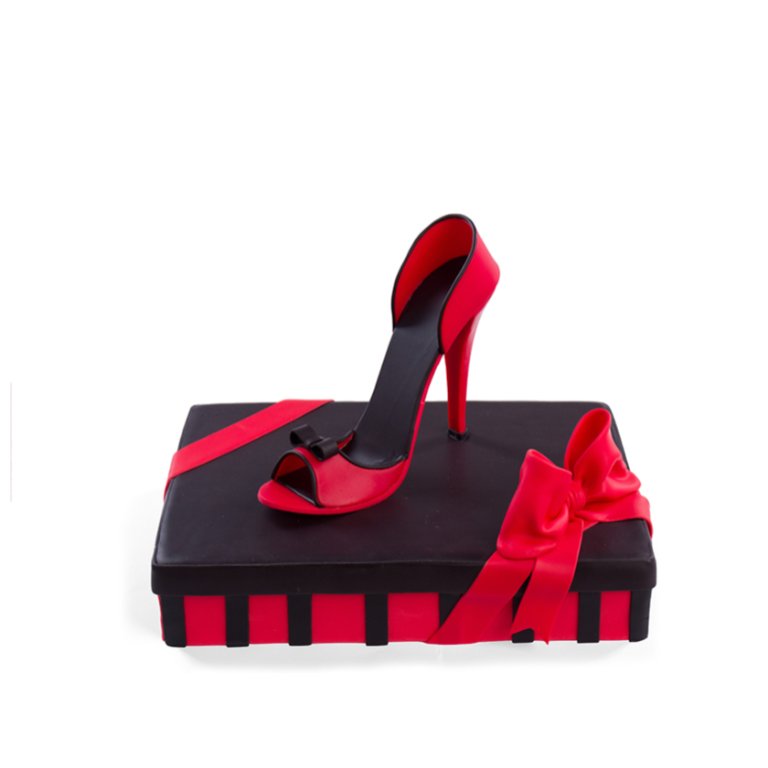 Red High-heel Cake - Extra-decorative cakes - Cakes